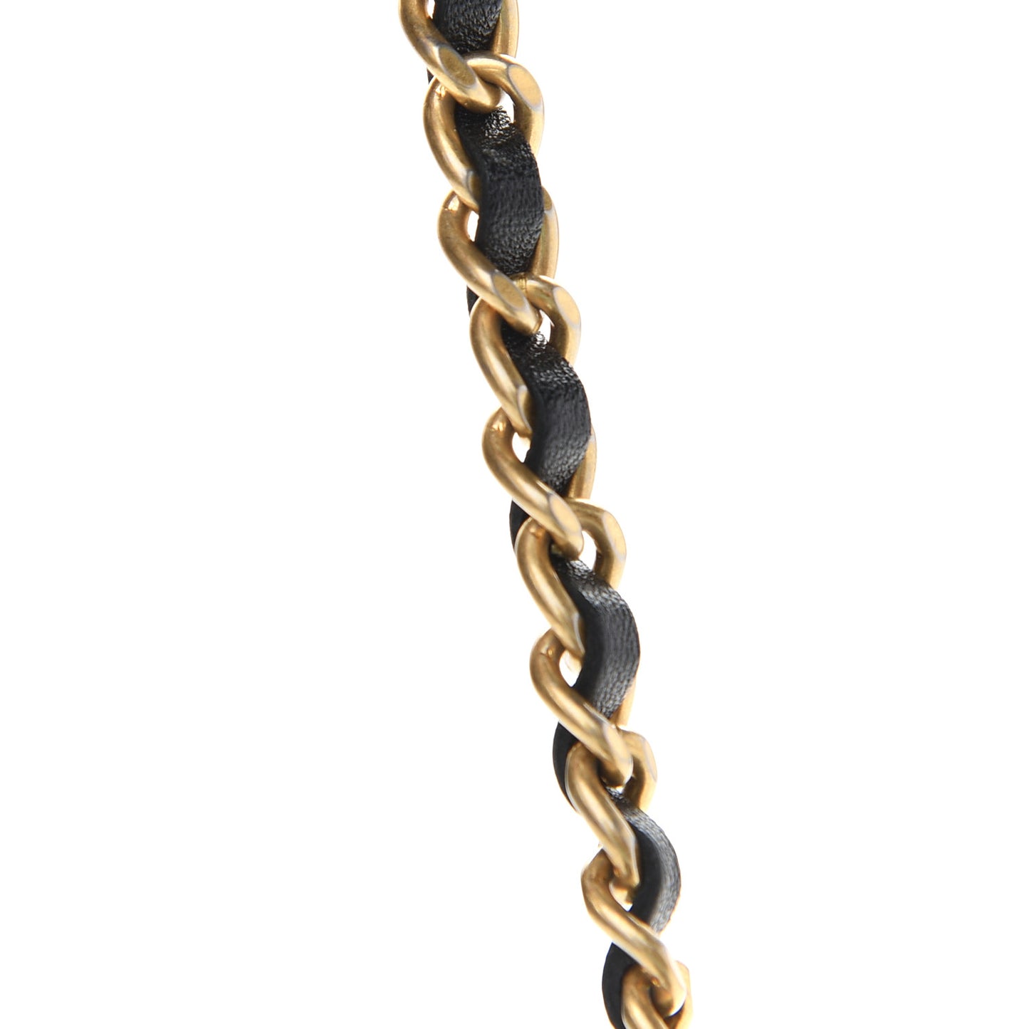 Lambskin Quilted Romance Wallet on Chain WOC Black