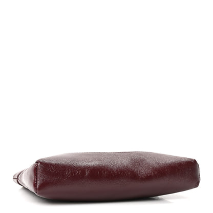 Chanel Shiny Crumpled Calfskin Quilted Nano 31 Shopping Bag Burgundy 3 of 9