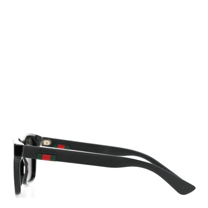 Gucci Polarized Square Frame Web Sunglasses GG0008S Black 3 of 8