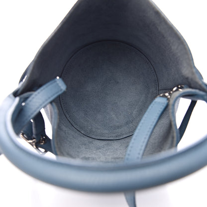 Celine Supple Grained Calfskin Nano Big Bag Bucket Slate Blue 5 of 10