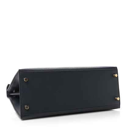 Hermes Epsom Kelly Sellier 28 Bleu Indigo 5 of 12