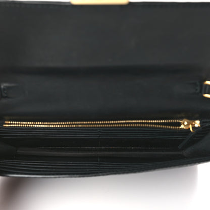 Gucci Guccissima Icon Chain Wallet Black 5 of 9