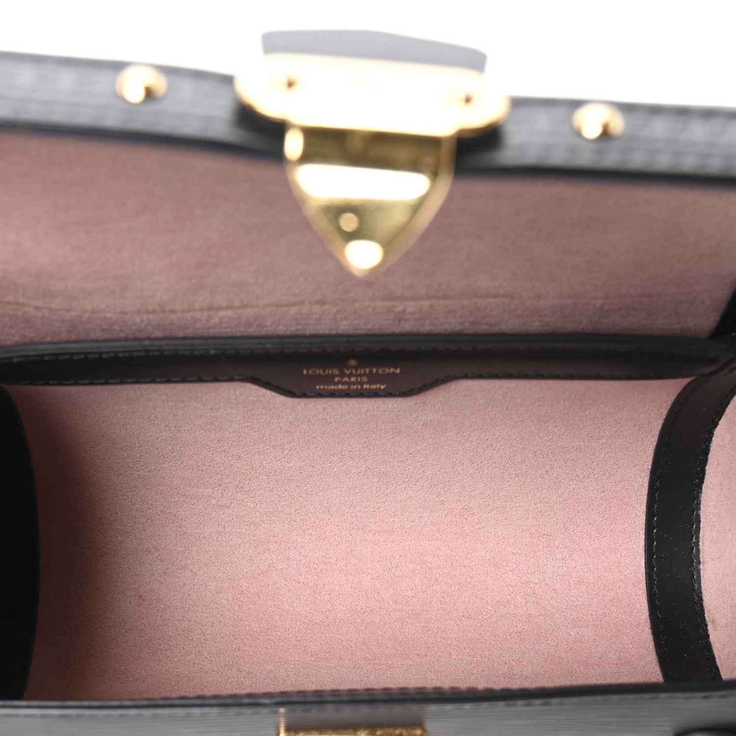 Louis Vuitton Epi Papillon Trunk Black 5 of 9