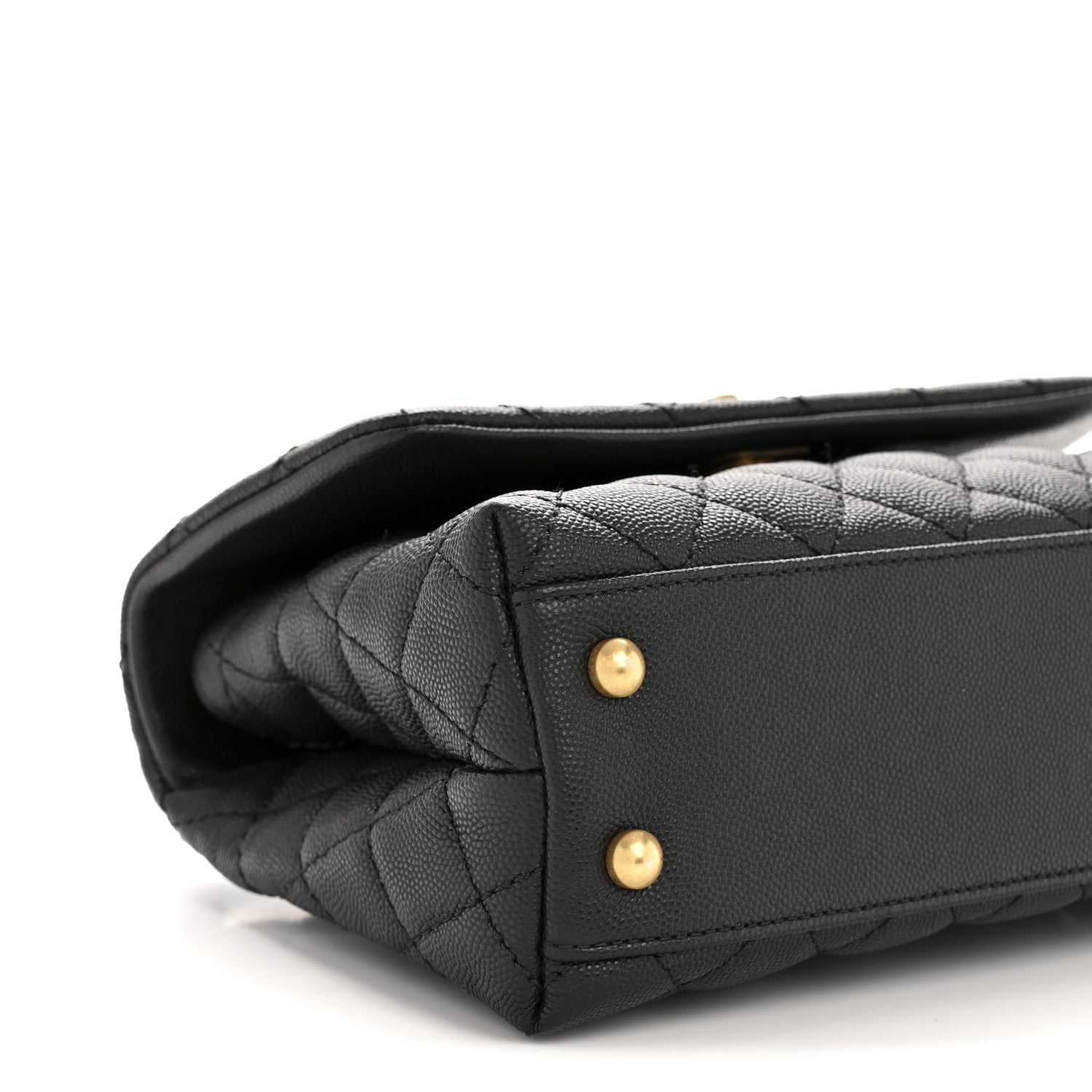Chanel Caviar Quilted Mini Coco Handle Flap Black 9 of 12
