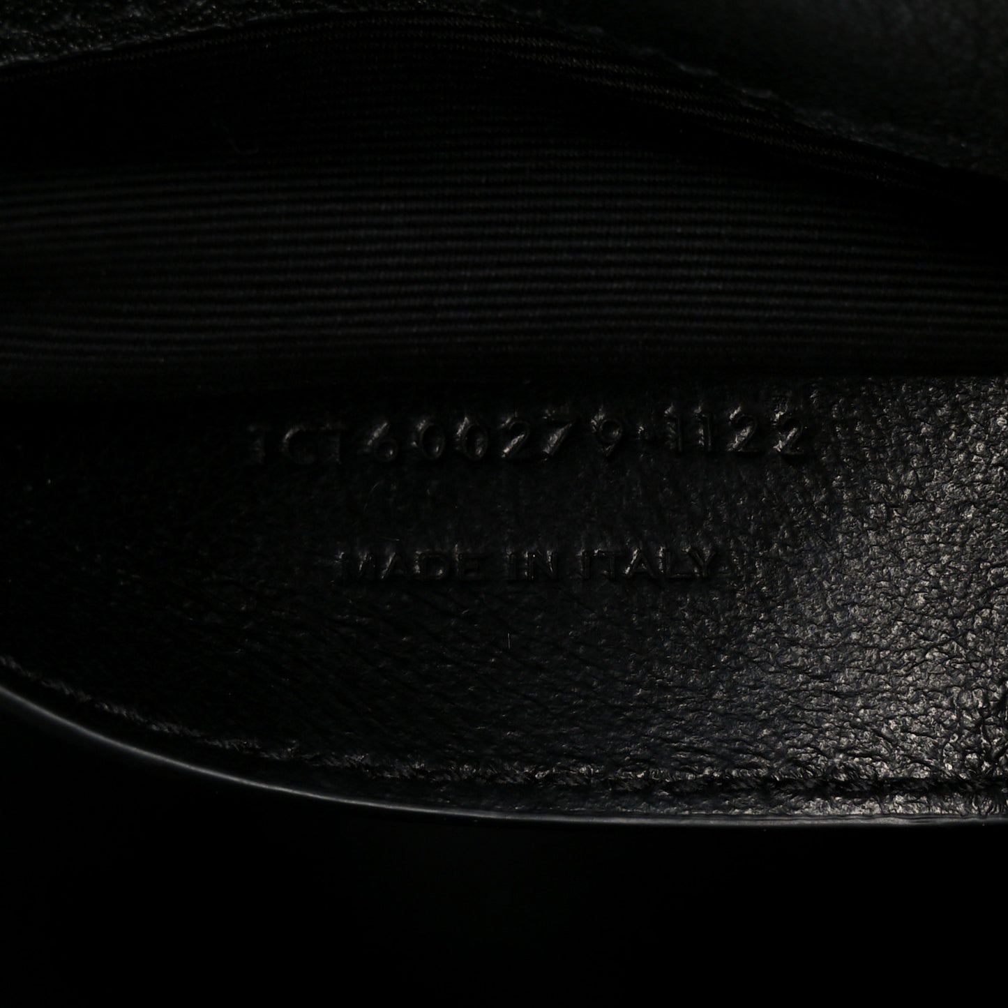 Sheepskin Matelasse Chevron Monogram Medium College Bag Black