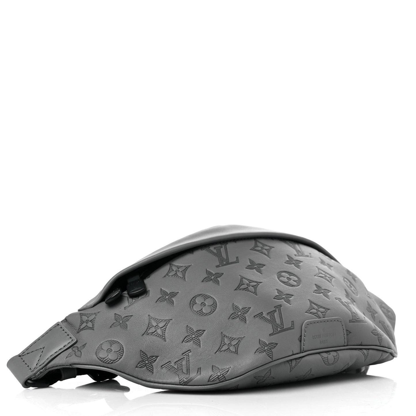 Calfskin Monogram Shadow Discovery Bumbag PM Gray