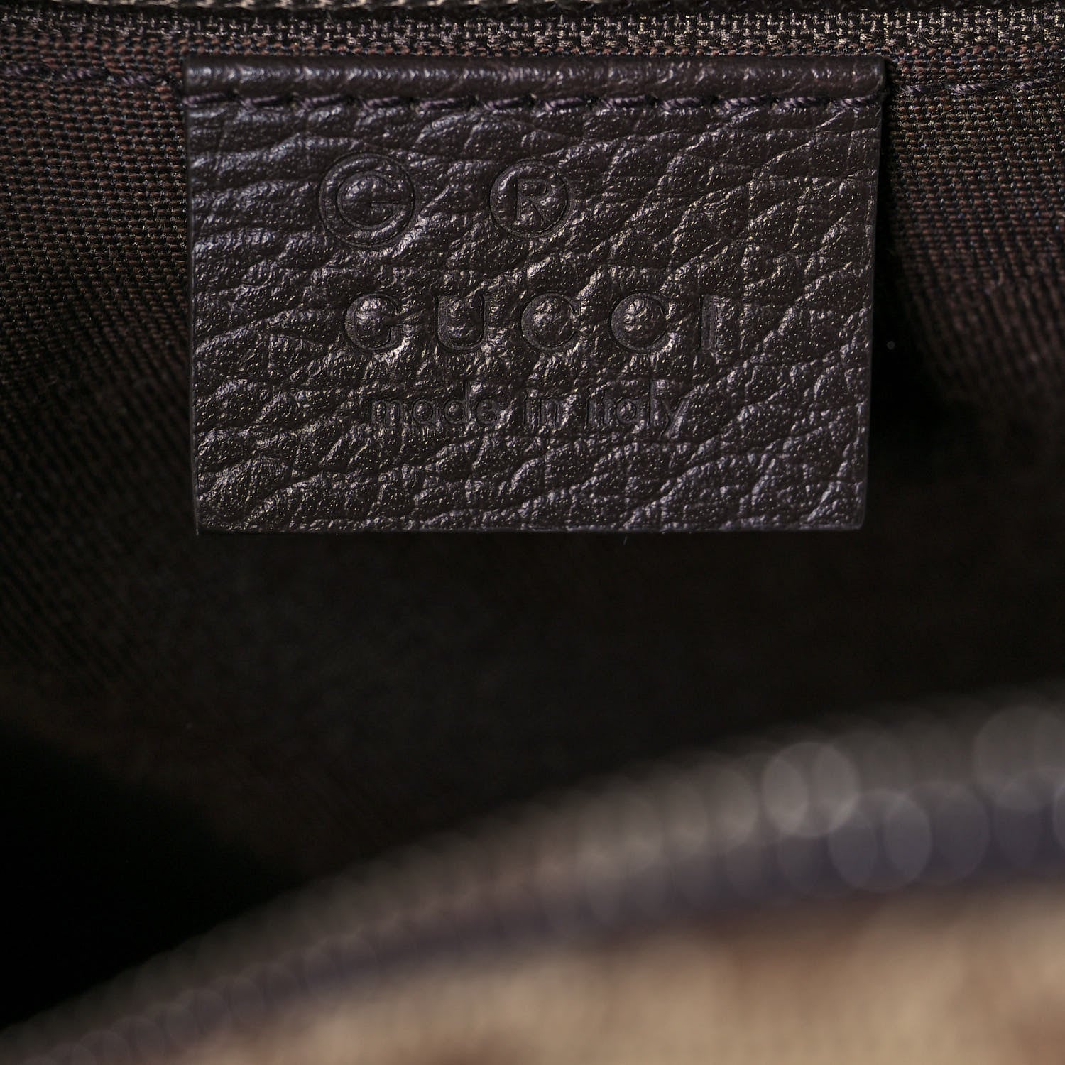 Gucci Monogram Travel Backpack Dark Brown 6 of 12