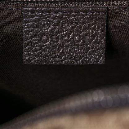 Gucci Monogram Travel Backpack Dark Brown 6 of 12