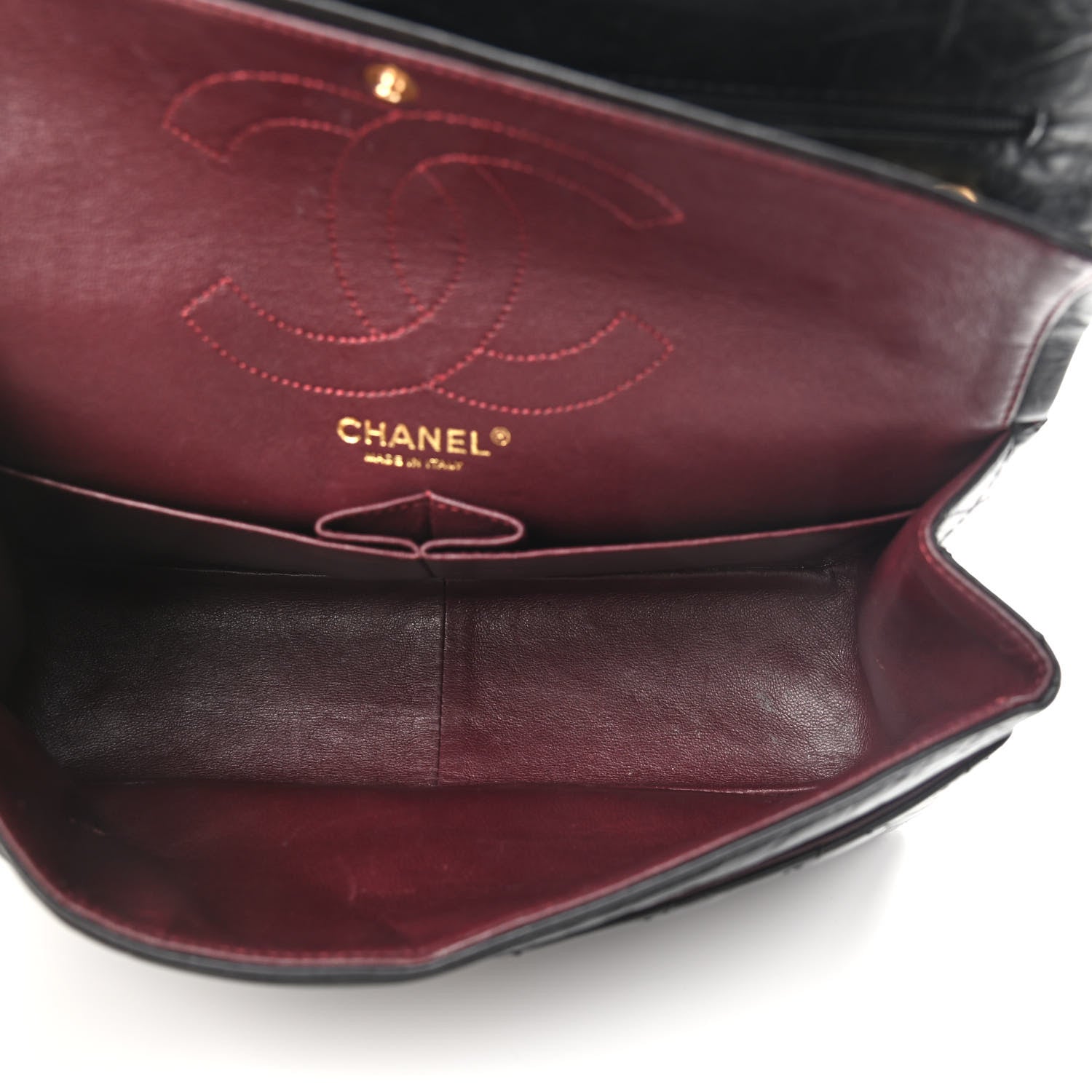 Chanel Aged Calfskin Quilted 2.55 Reissue 226 Flap Black 4 of 10