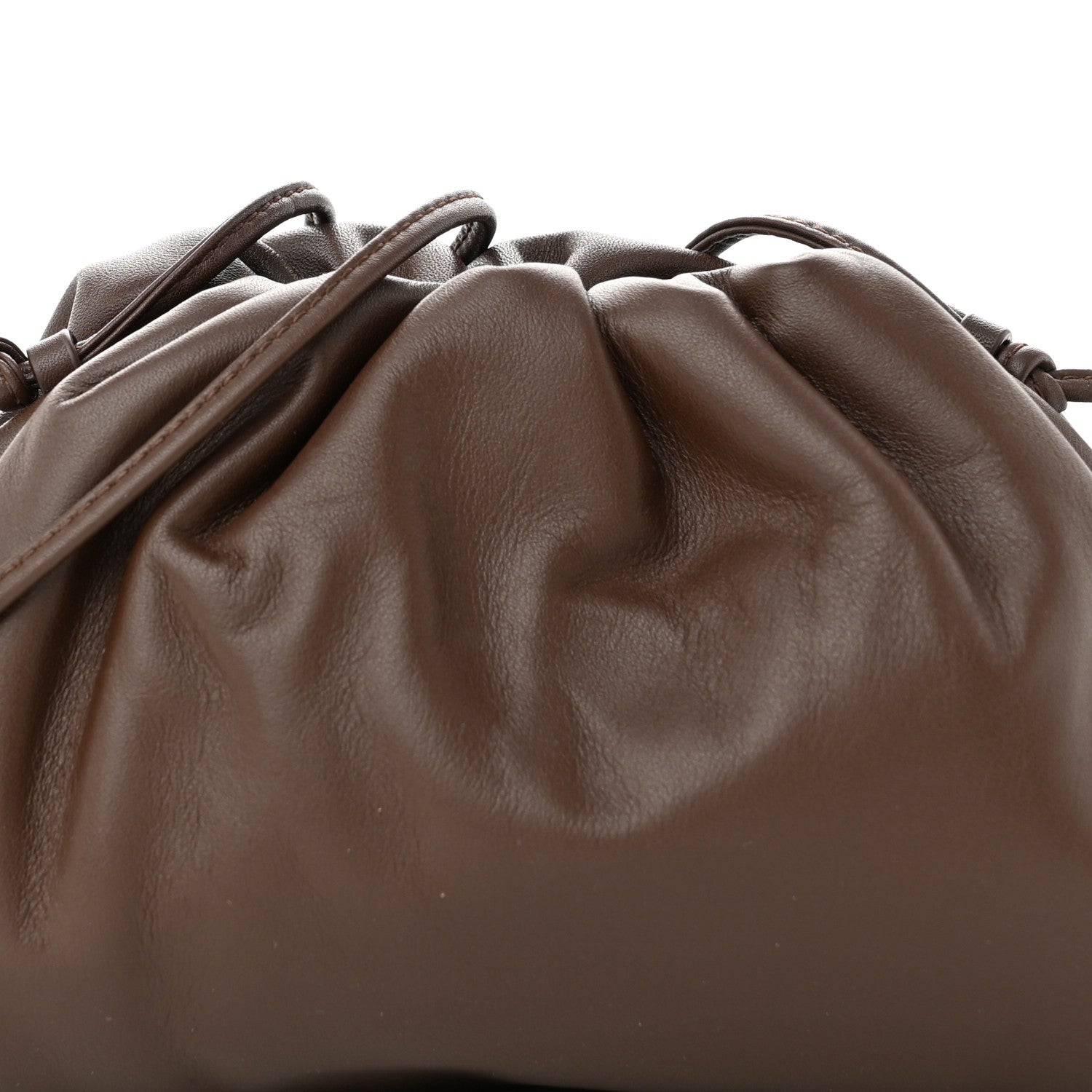 Bottega Veneta Butter Calfskin The Mini Pouch Espresso 9 of 11