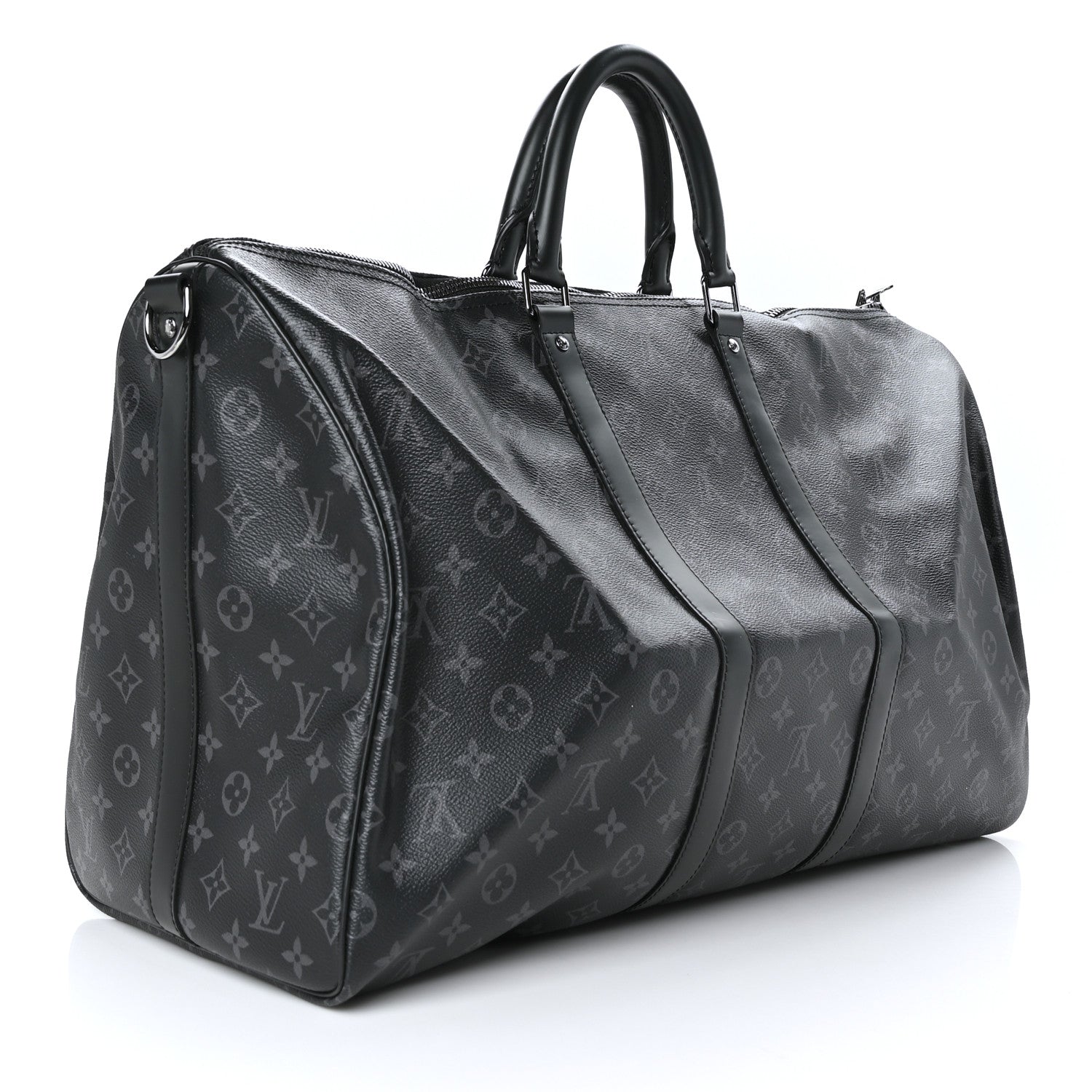 Louis Vuitton Monogram Eclipse Keepall Bandouliere 55 3 of 12