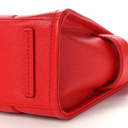 Marc Jacobs Grained Calfskin Medium The Tote Bag True Red 8 of 11