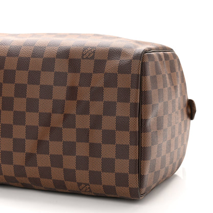Louis Vuitton Damier Ebene Speedy 30 8 of 9
