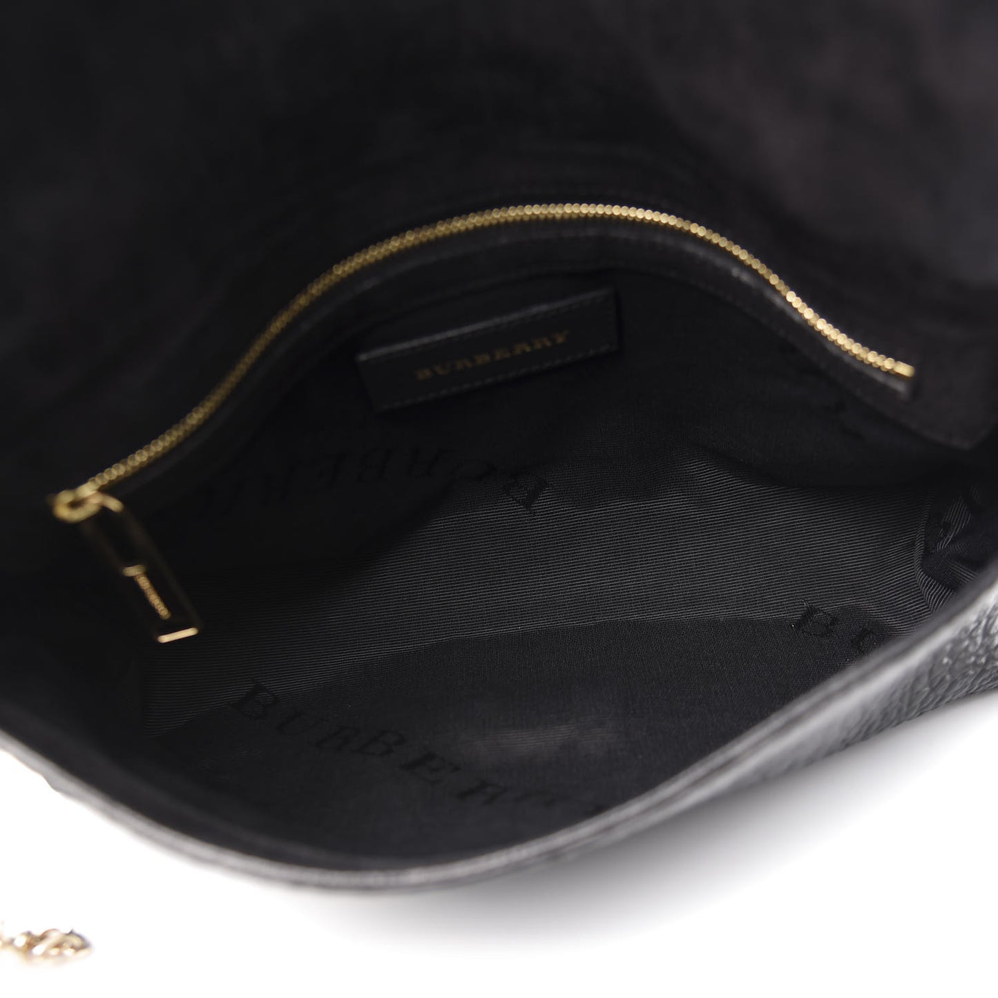 Signature Grain Medium Mildenhall Crossbody Bag Black