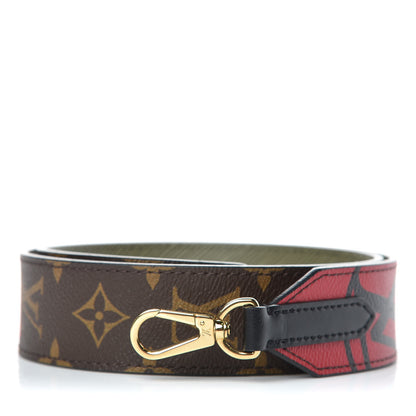 Louis Vuitton Monogram Kabuki Bandouliere Shoulder Strap Black 1 of 4