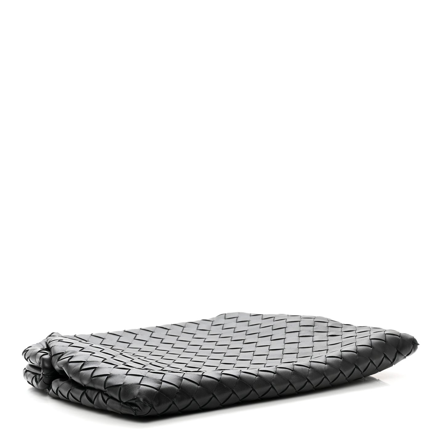 Nappa Intrecciato Clutch Black