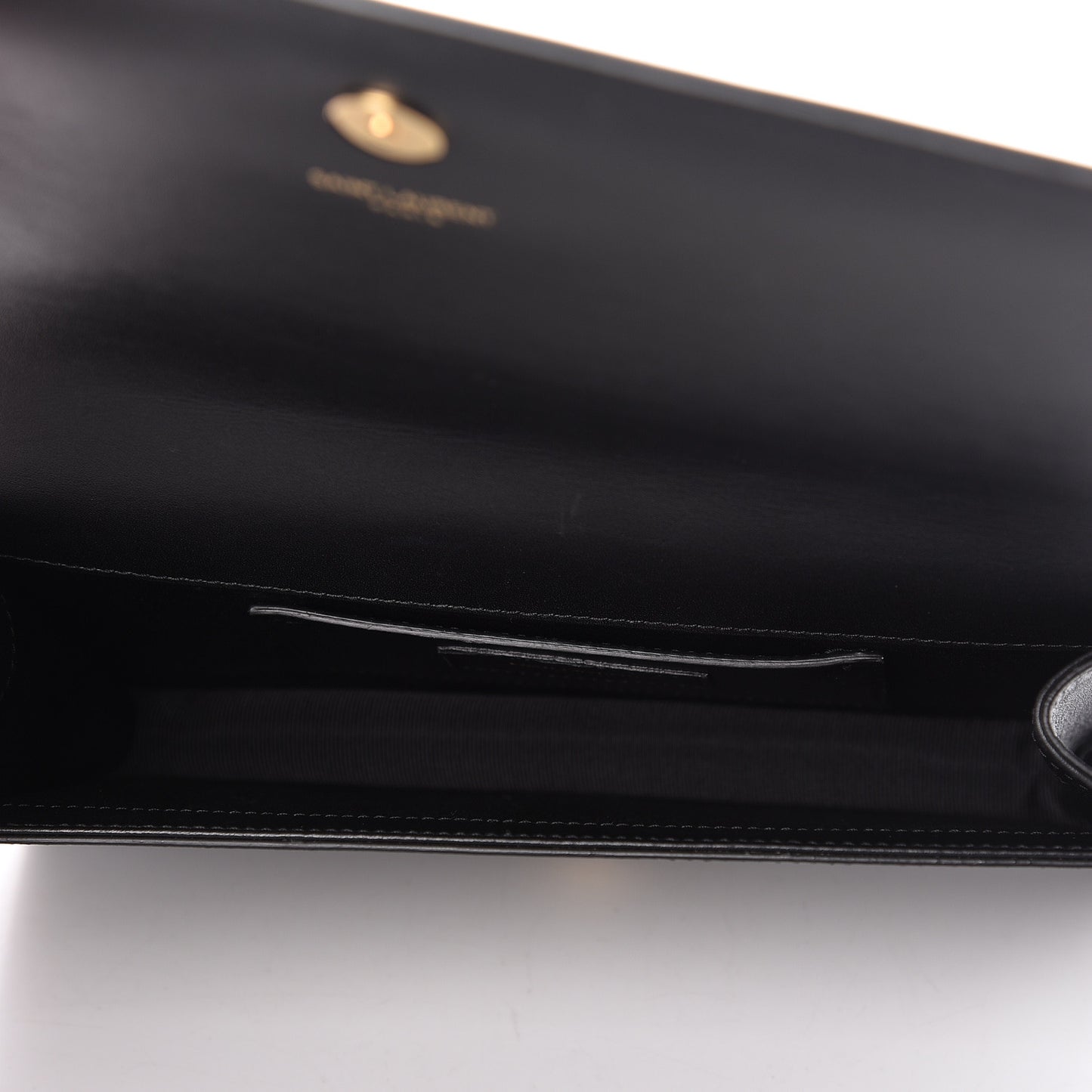 Calfskin Classic Monogram Kate Heart Clutch Black Deep Rubin