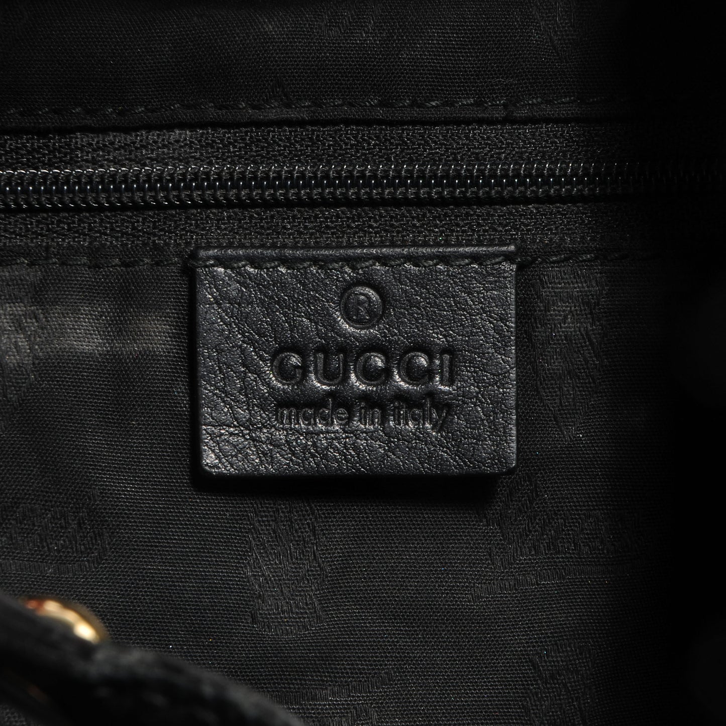 Guccissima New Ladies Web Large Hobo Black