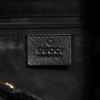 Gucci Guccissima New Ladies Web Large Hobo Black 6 of 7
