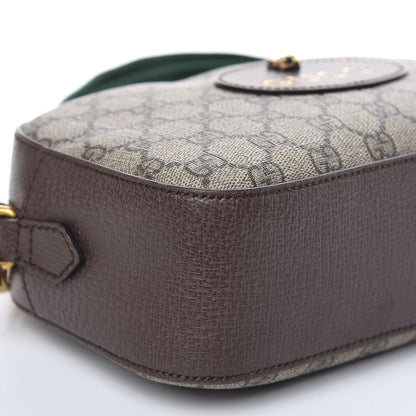 Gucci GG Supreme Monogram Web Neo Vintage Shoulder Bag Beige New Acero Crop 8 of 16