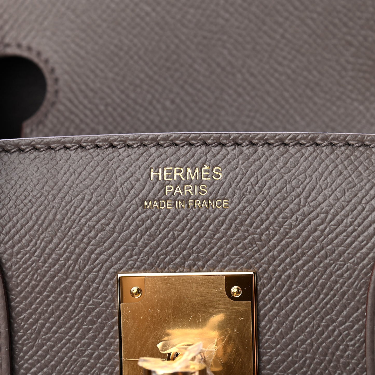 Epsom Birkin Sellier 30 Etain