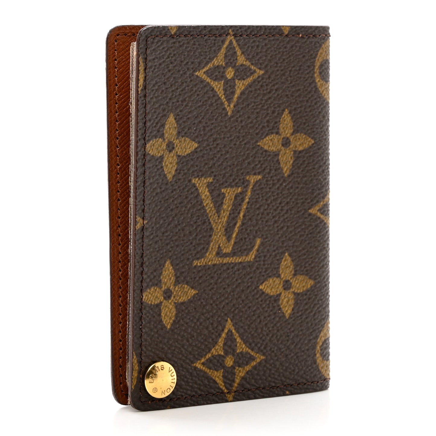 Monogram Credit Card Photo Holder
