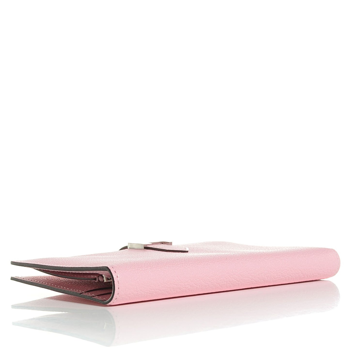 Chevre Mysore Bearn Gusset Wallet Rose Sakura