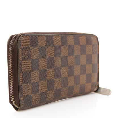 Louis Vuitton Damier Ebene Zippy Wallet 3 of 14