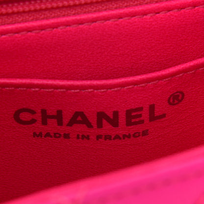 Chanel Goatskin Quilted 2.55 Reissue Mini Flap Fluorescent Pink 6 of 11