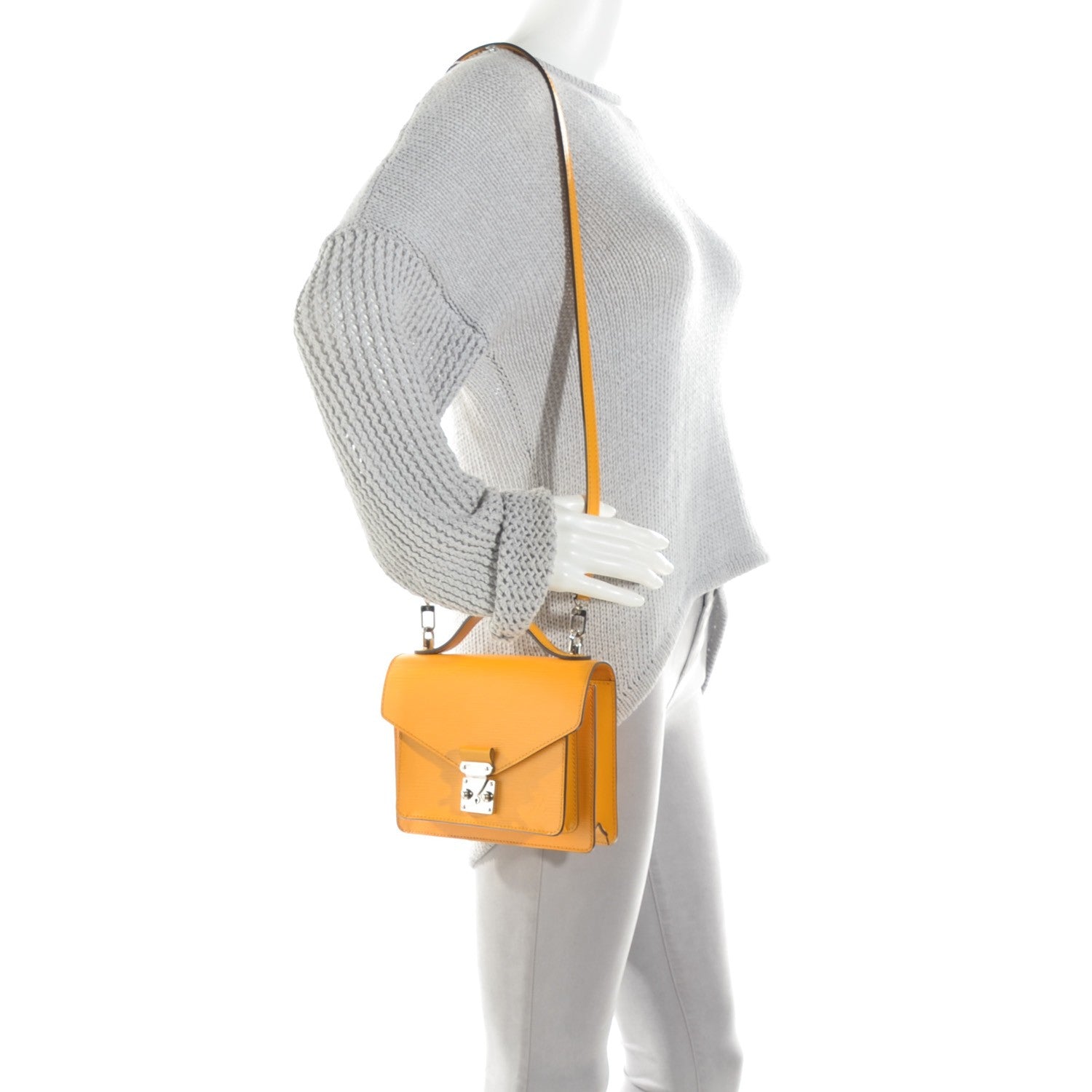 Louis Vuitton Epi Monceau BB Mimosa 2 of 7