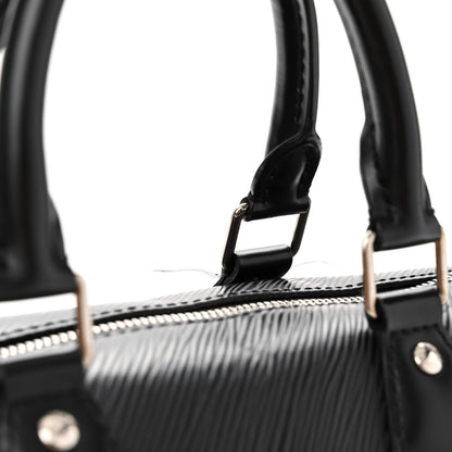 Louis Vuitton Epi Speedy Bandouliere 25 Black 12 of 12