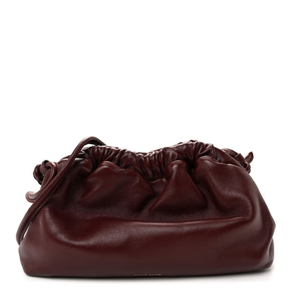 Mansur Gavriel Lambskin Cloud Mini Clutch Pomegranate 1 of 9