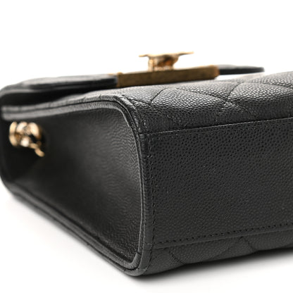 Chanel Caviar Quilted Golden Class Phone Holder Black 4 of 8
