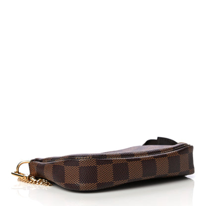 Louis Vuitton Damier Ebene Mini Pochette Accessories 6 of 9