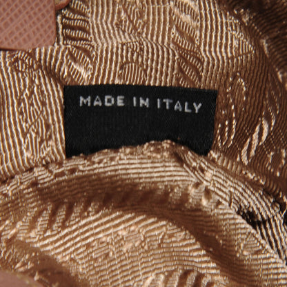 Prada Saffiano Lux Small Double Zip Tote Cammeo 9 of 11