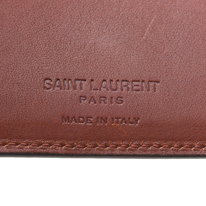 Saint Laurent Classic Toile Monogram Bi-Fold Wallet Brown 6 of 8