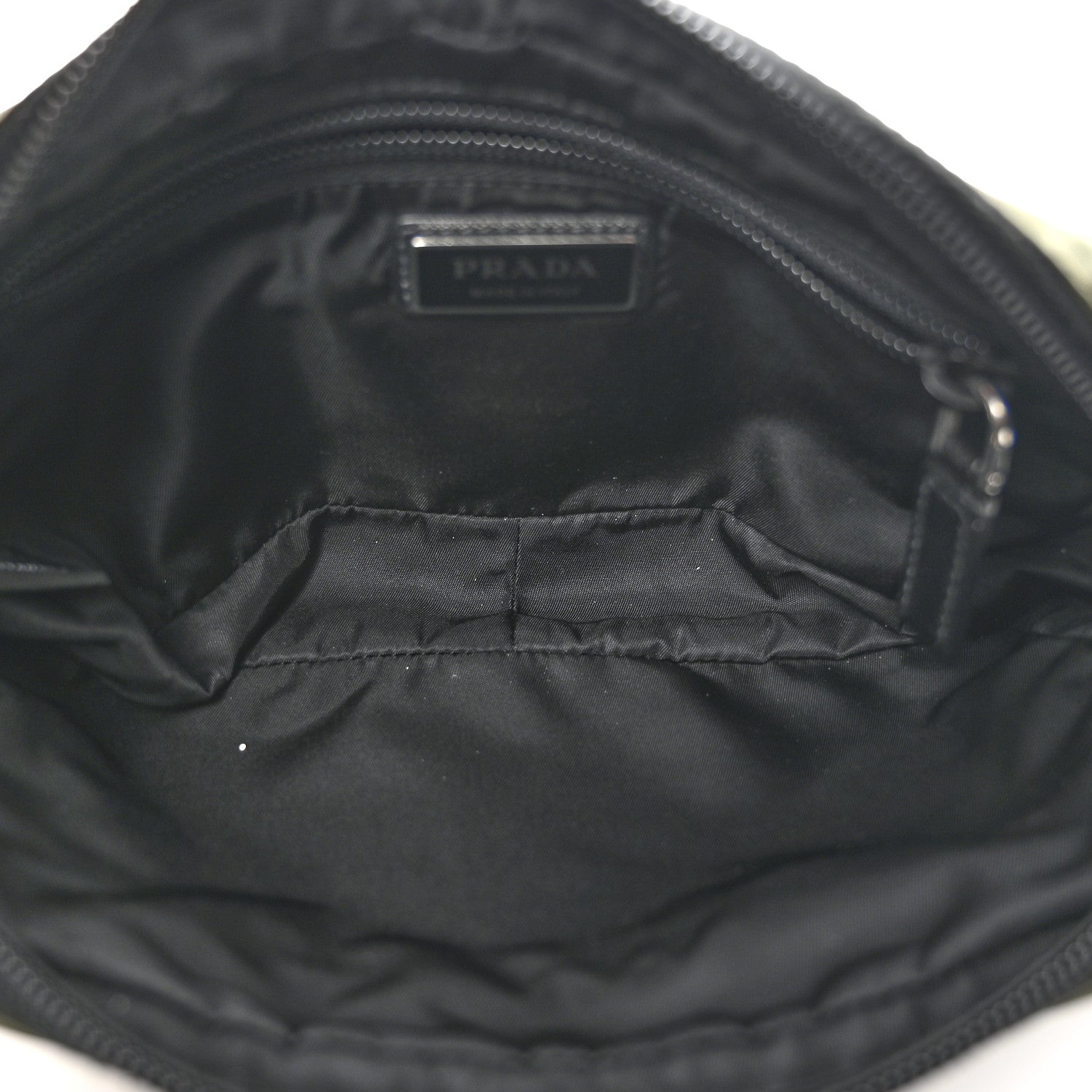 Prada Re-Nylon Saffiano Belt Bag Mimetico 5 of 11