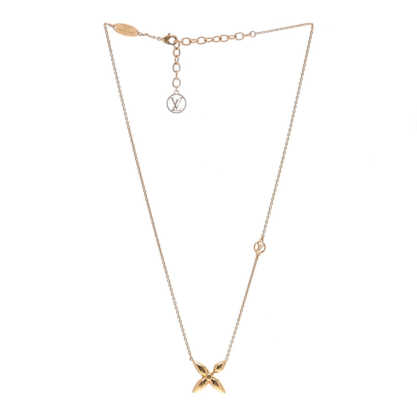 Metal Louisette Necklace Gold