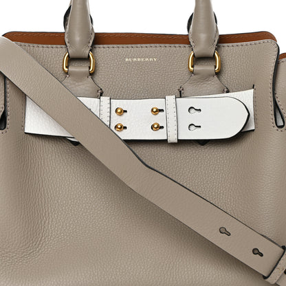 Burberry Soft Grain Calfskin Medium Belt Bag Mineral Grey 9 of 16