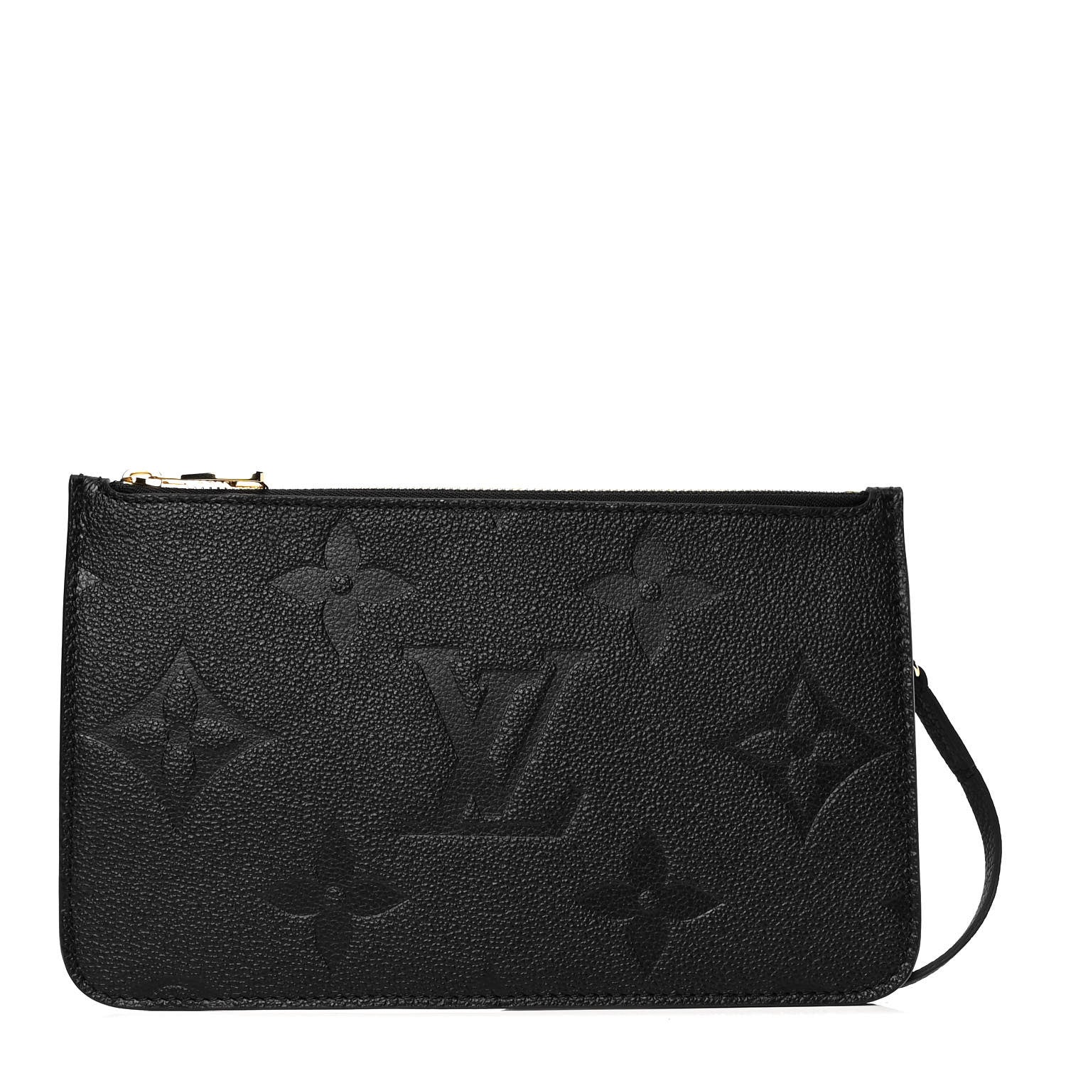 Louis Vuitton Empreinte Monogram Giant Neverfull MM Pochette Black 1 of 4