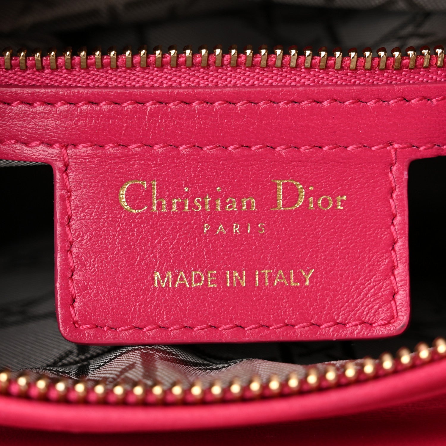 Christian Dior Lambskin Cannage Medium Lady Dior Pink 6 of 10