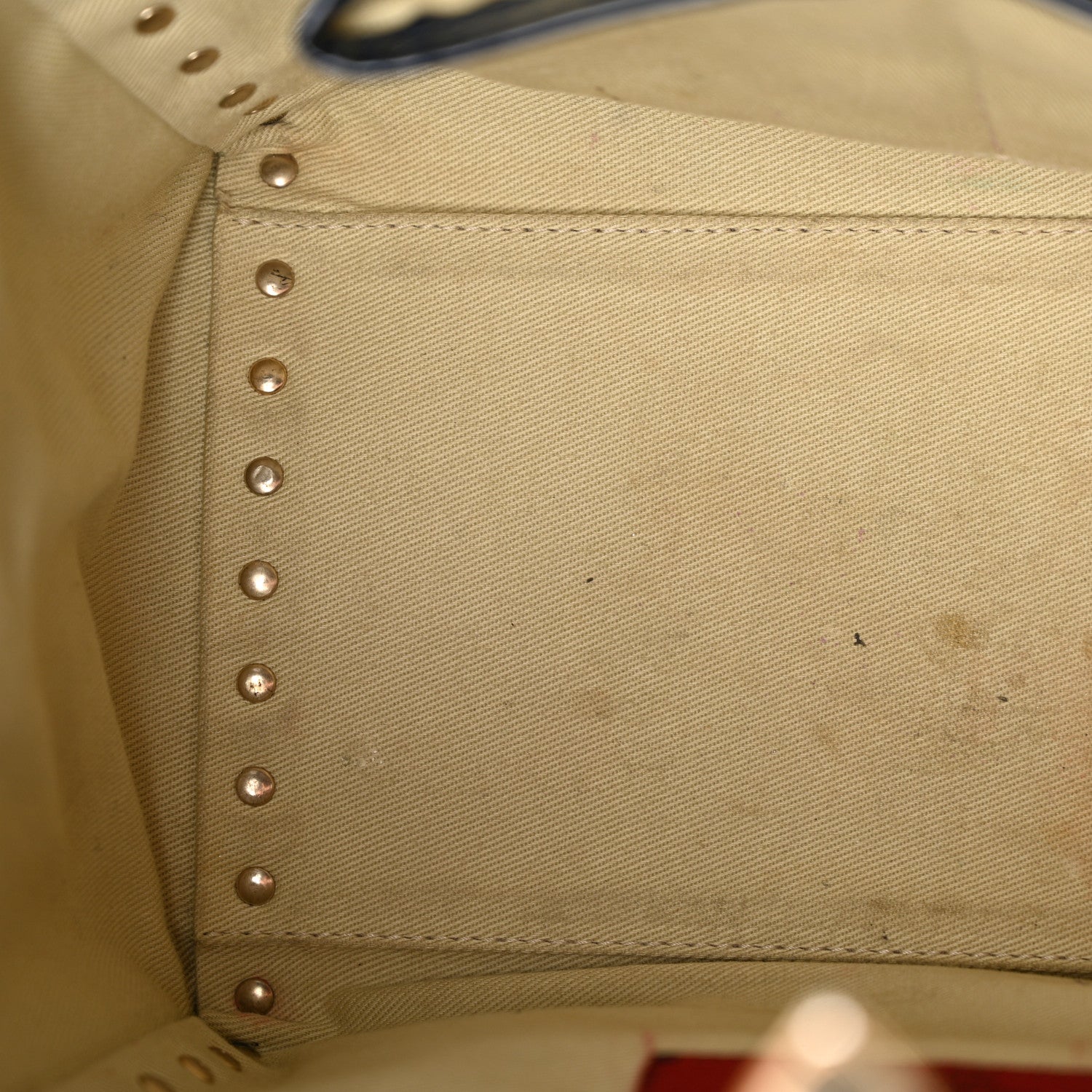 Valentino Garavani Patent Small Rockstud Double Handle Tote Marine 10 of 20