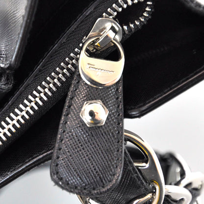 FASHIONPHILE SALVATOREFERRAGAMOSaffianoNicolettaBagBlack 11 of 11