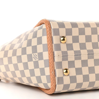 Louis Vuitton Damier Azur Propriano Rose Ballerine 10 of 13