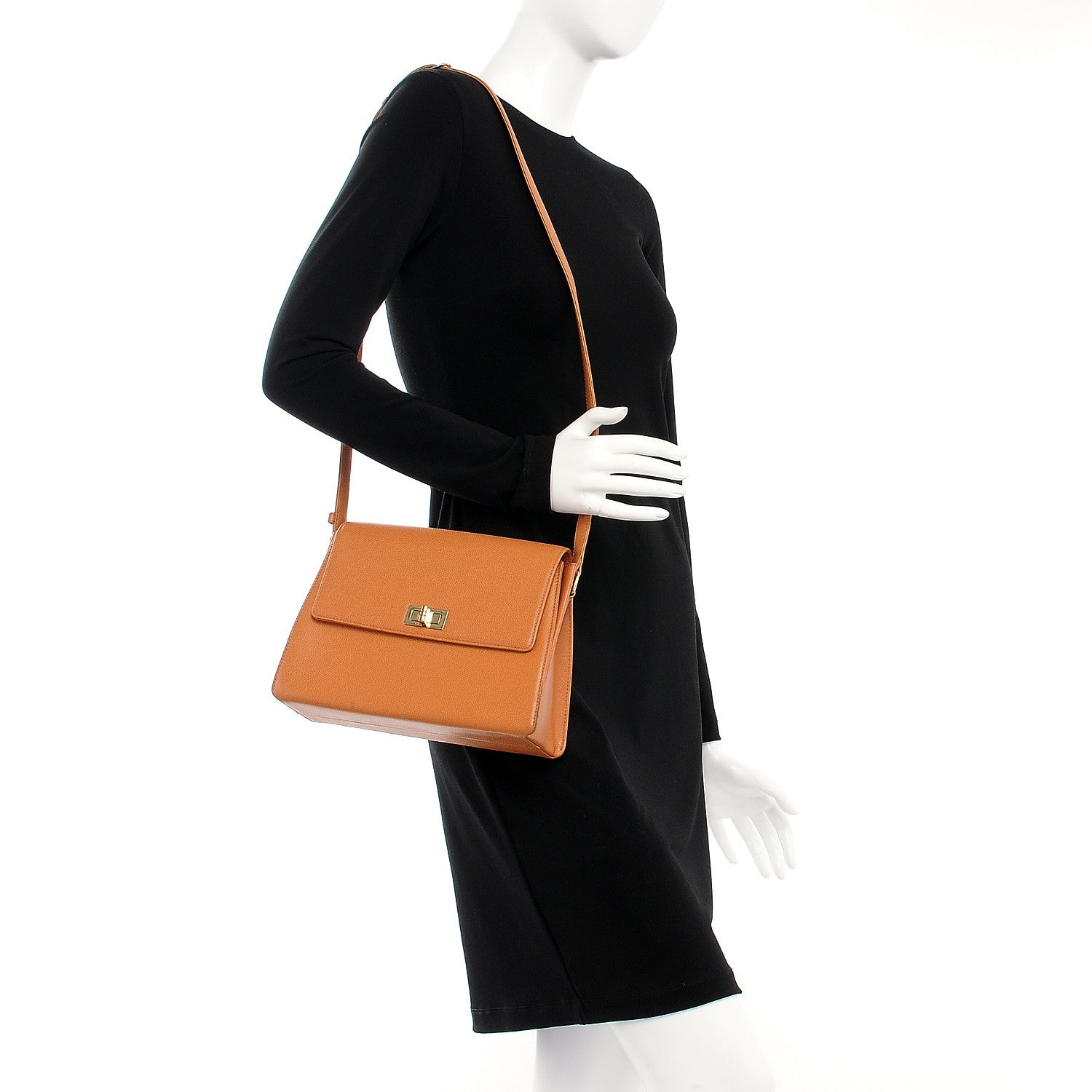 Chanel Caviar Mademoiselle Shoulder Bag Light Brown 2 of 8