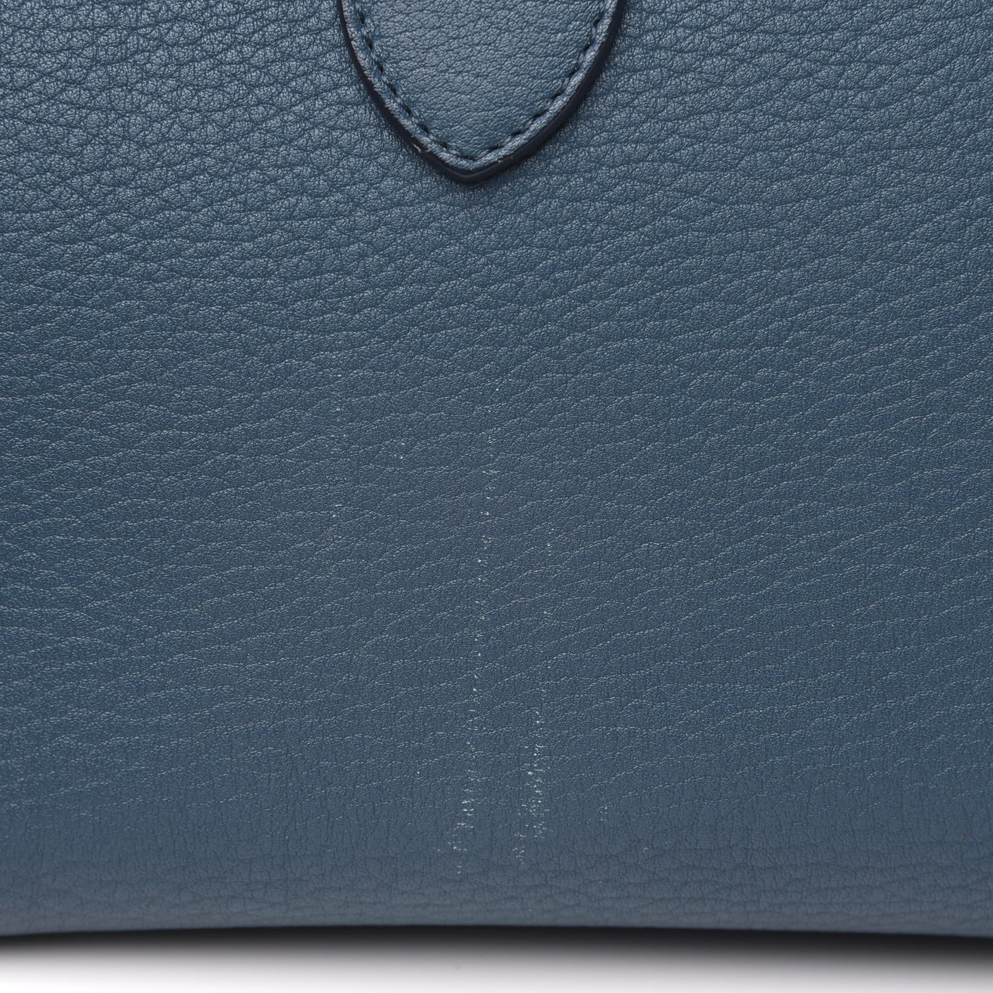 Crisped Calfskin Small Tie Knot Tote Metallic Blue