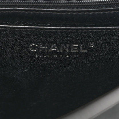 Chanel Washed Caviar Quilted 2.55 Reissue 227 Bijoux Chain Flap Black 6 of 10