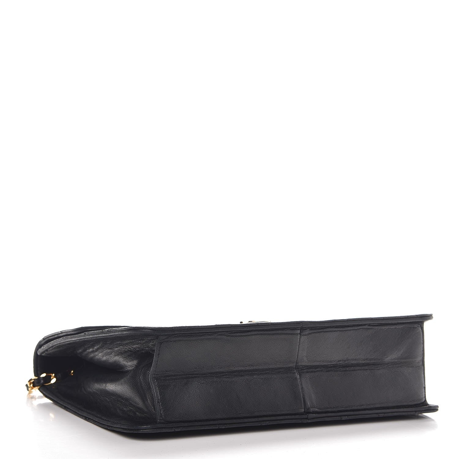 Chanel Lambskin Quilted Medium Single Flap Black 4 of 8