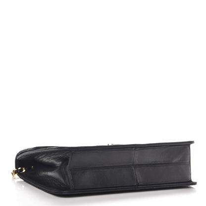 Chanel Lambskin Quilted Medium Single Flap Black 4 of 8