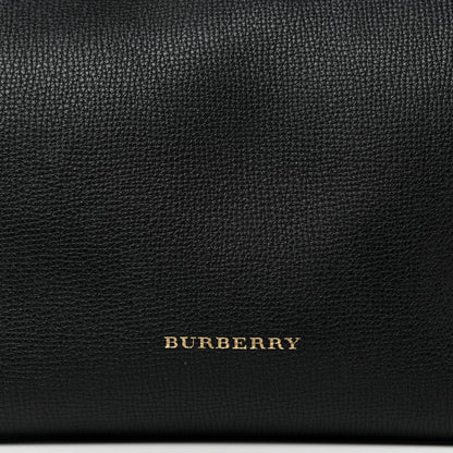 Burberry Grainy Calfskin House Check Small Canterbury Black 8 of 17
